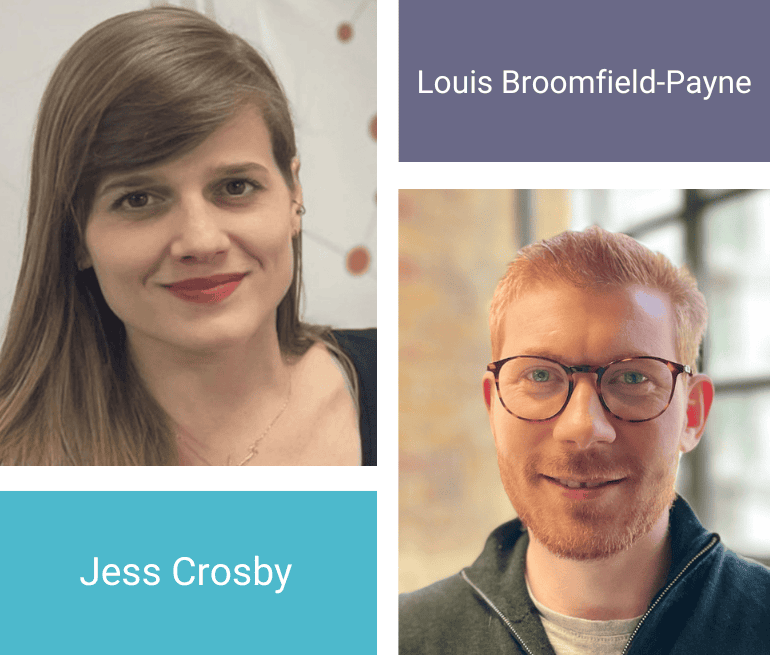 View - Welcoming new team members: Jess and Louis