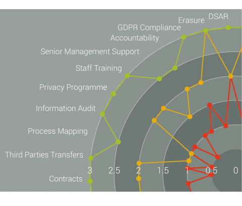 Risk and status radar image